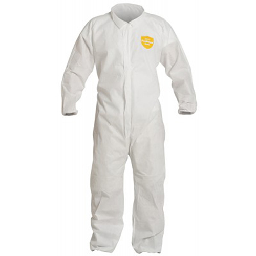 Dupont Proshield Basic Coveralls - Collar, Elastic Wrists and Ankles