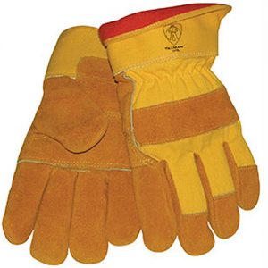 1500YPP Brown Shoulder Split Cowhide Gloves
