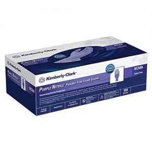 Kimberly-Clark* Purple Nitrile* Exam Gloves